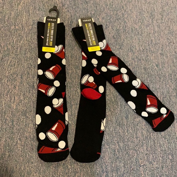 Beer Pong Socks - Pack of 2 - Picture 1 of 7